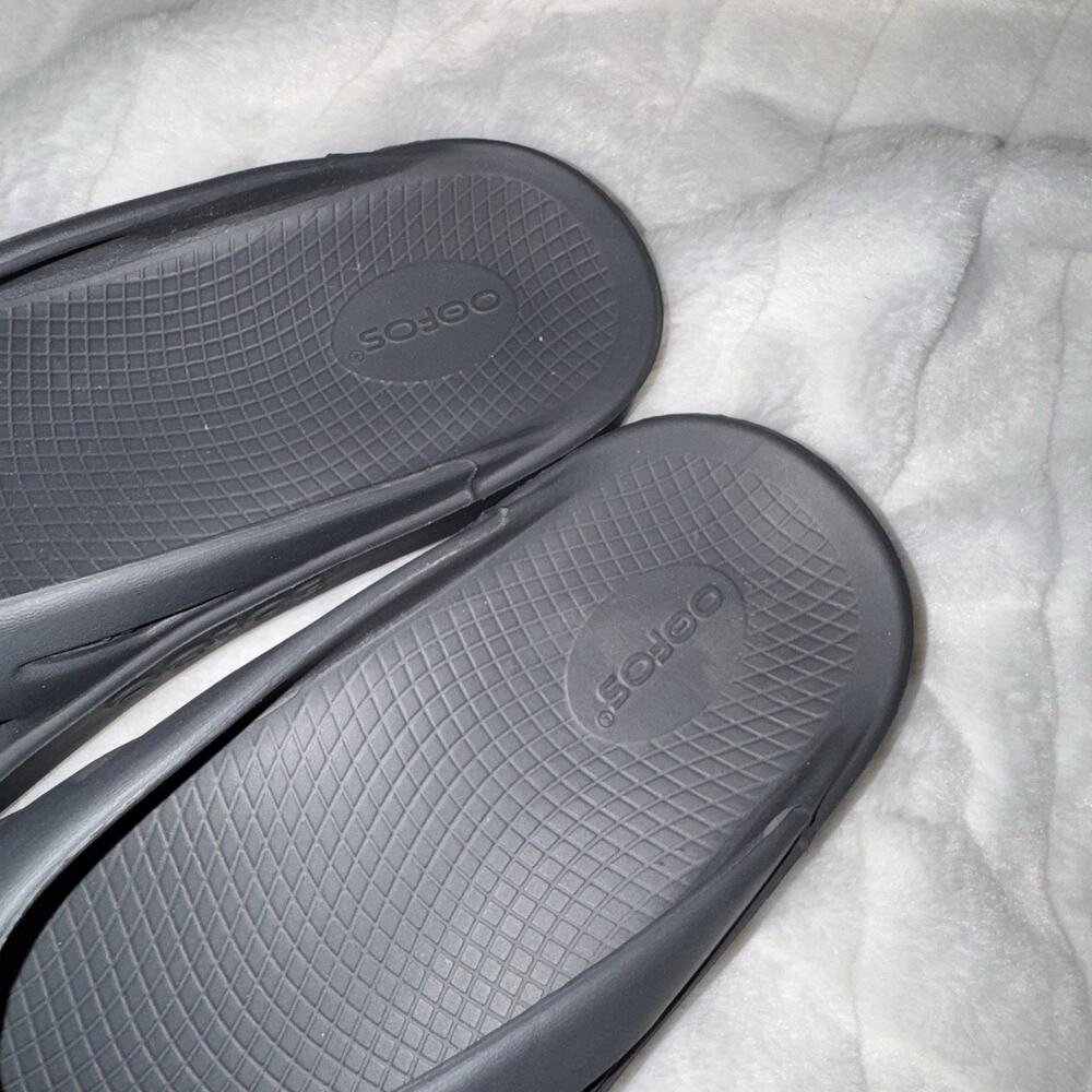 OOFOS OOriginal Unisex Slate Gray US Men's 10 Women's 12 - Picture 3 of 8